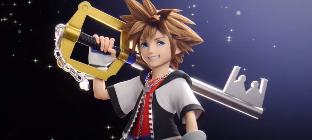 Sora, de Kingdom Hearts, é último personagem DLC de Super Smash Bros. Ultimate