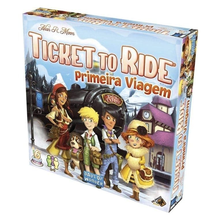 Ticket to Ride é um dos jogos de tabuleiro para você comprar no dia das crianças do NerdBunker