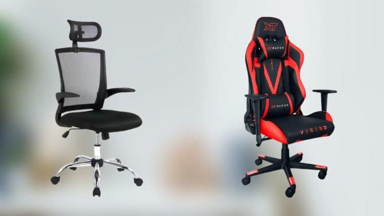 Cadeira gamer ou cadeira de escritório: qual é a melhor para o home office?