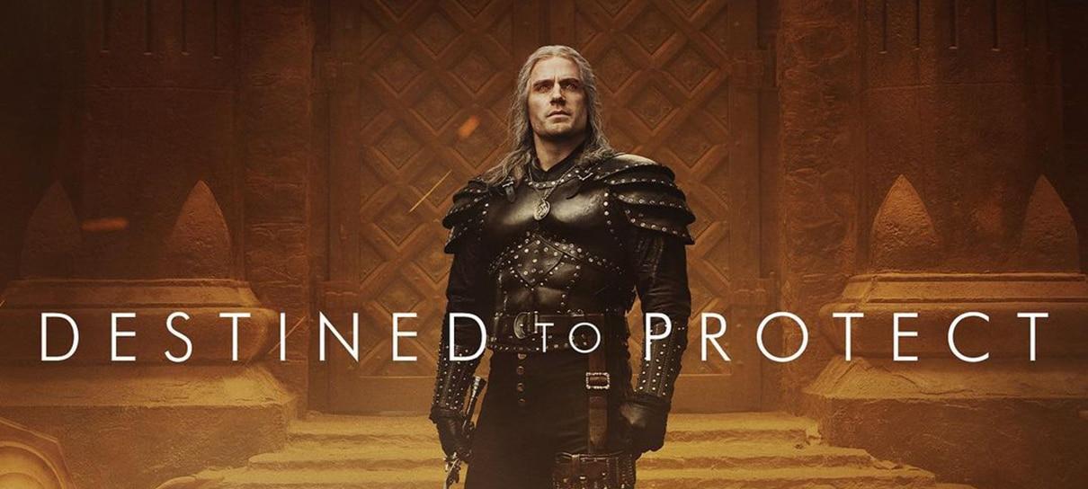 Geralt está "destinado a proteger" em novo pôster da 2ª temporada de The Witcher