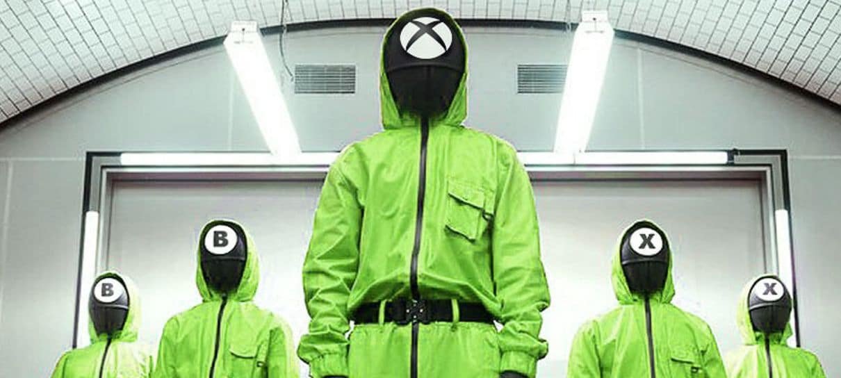Xbox recria uniforme de Round 6 com suas cores e símbolo