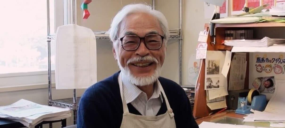 Produtor fala sobre novo filme de Hayao Miyazaki: “fantasia em grande escala”