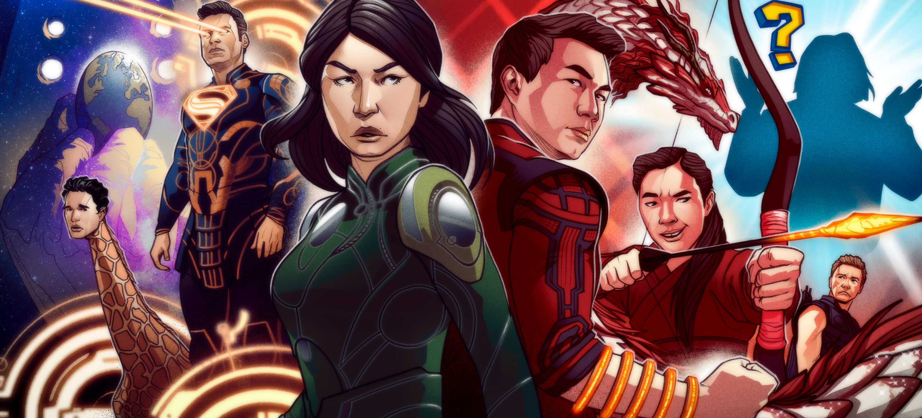 Capa do episódio Eternos e Shang-Chi: Imortais são babacas!