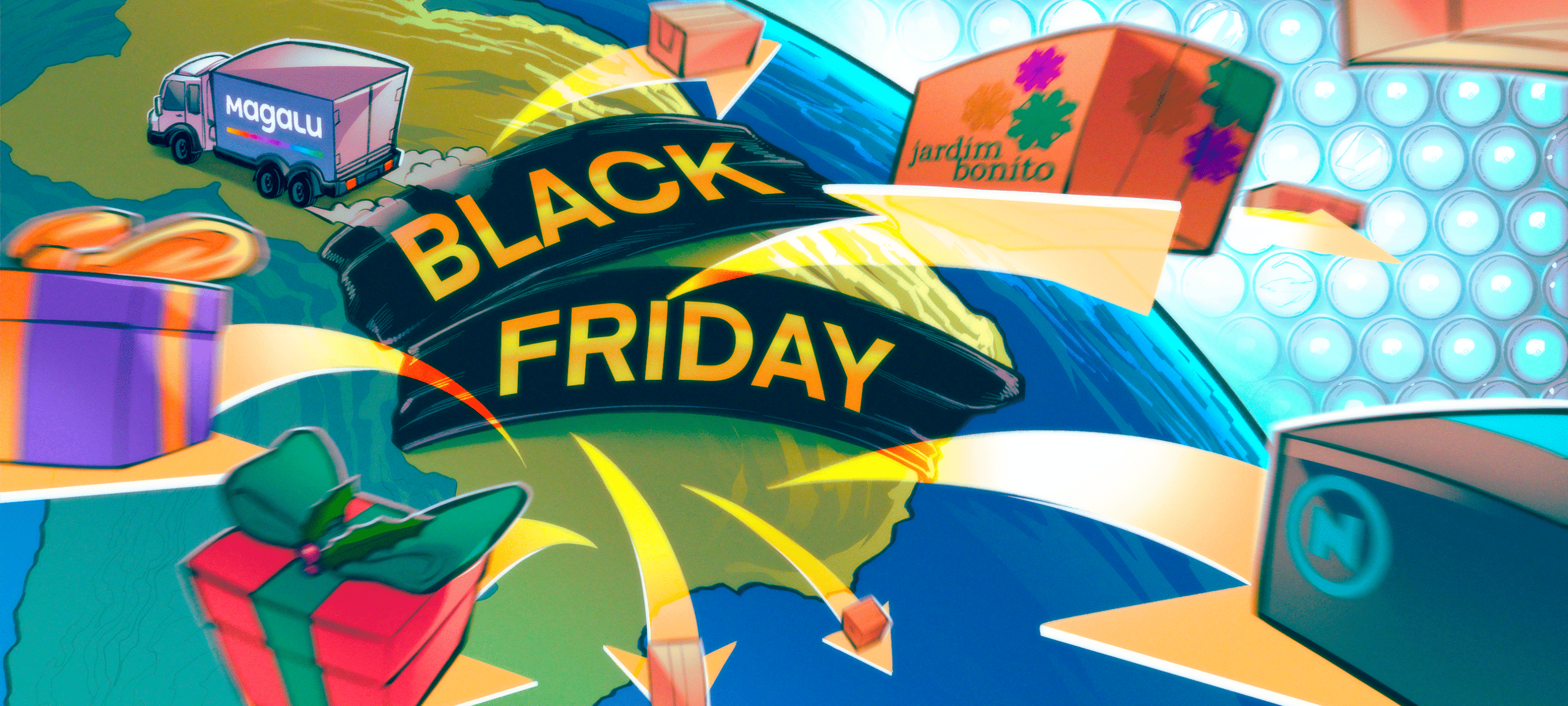 A logística e a correria da Black Friday