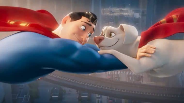 Animais se unem para salvar heróis da DC no trailer de Liga dos Super-Pets  - NerdBunker
