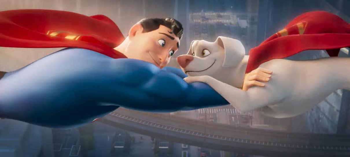 Animais se unem para salvar heróis da DC no trailer de Liga dos Super-Pets
