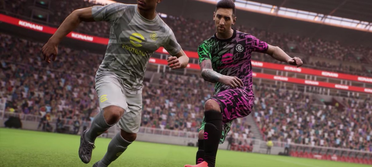 Konami adia atualização do eFootball para o primeiro semestre de 2022