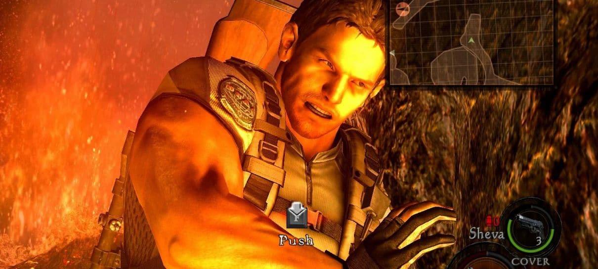 Filme de Resident Evil quase incluiu a icônica cena do Chris socando uma pedra