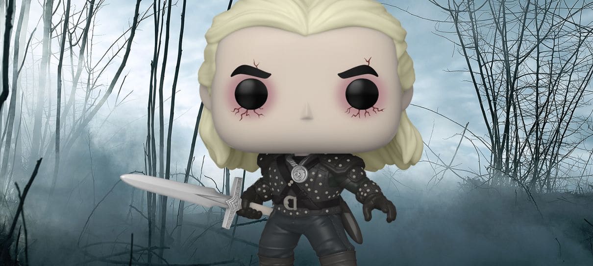 Funko anuncia bonecos de Geralt, Yennefer e mais personagens da série de The Witcher