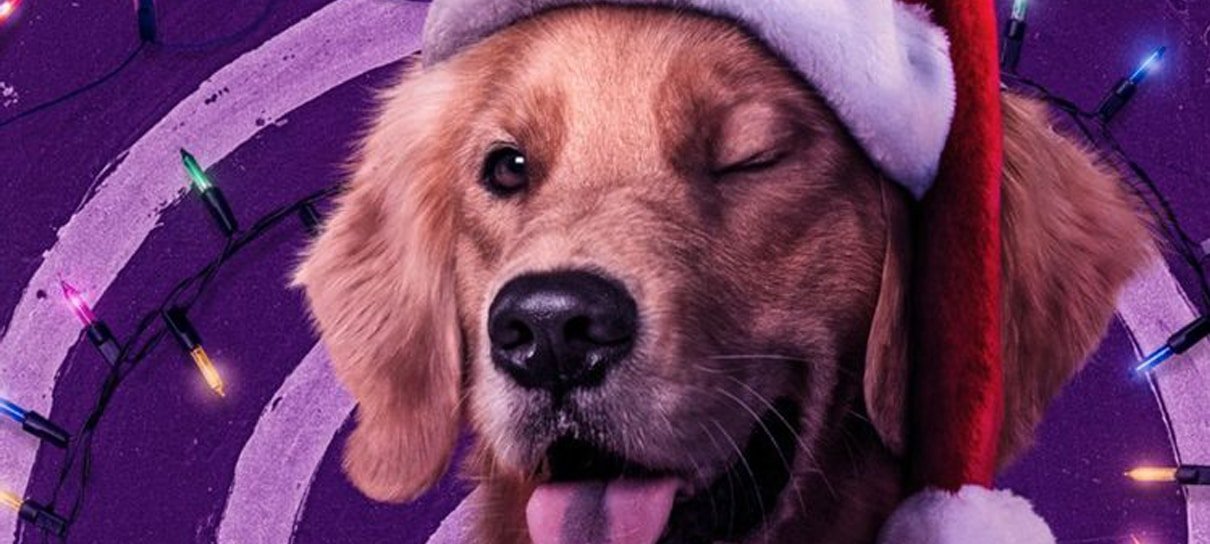 Gavião Arqueiro ganha novos cartazes de personagens, incluindo o cachorro Sortudo