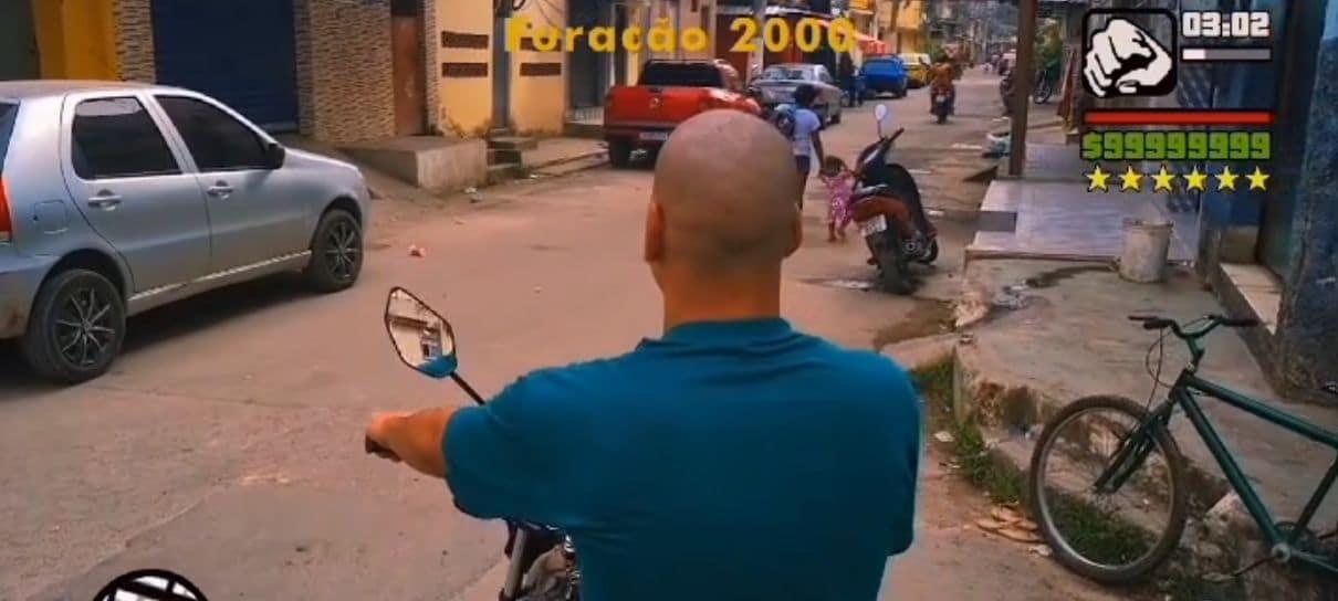 Vídeo de GTA no Brasil feito por fã é melhor que qualquer trilogia