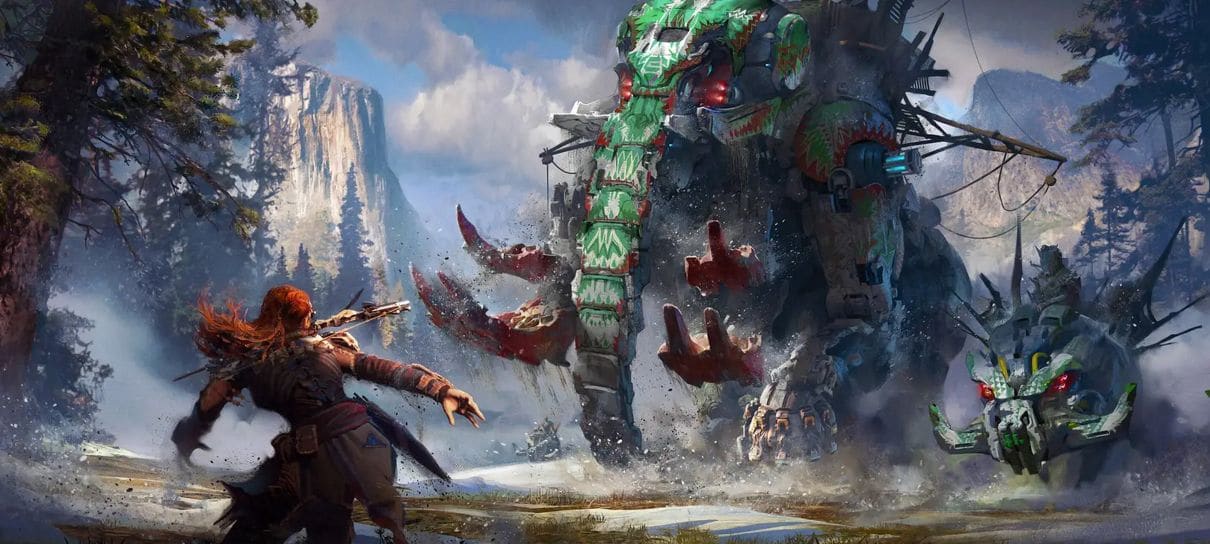 Guerrilla detalha novos robôs de Horizon Forbidden West