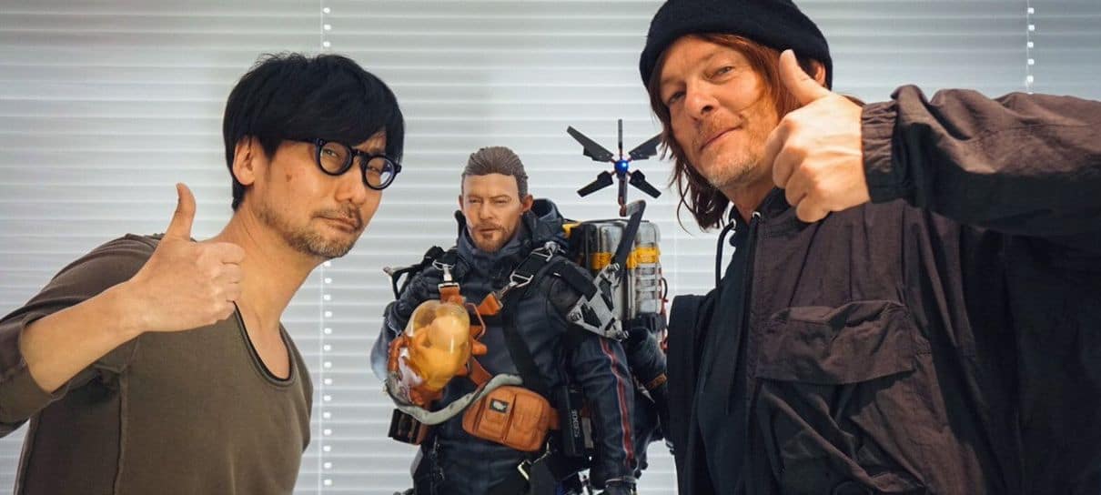 Hideo Kojima publica foto misteriosa que pode indicar novo projeto com Norman Reedus