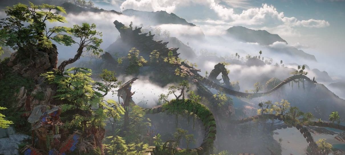 Horizon Forbidden West ganha novas imagens e detalhes