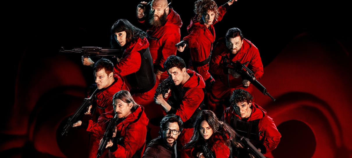 Netflix divulga cartaz e vídeo de bastidores do final de de La Casa de Papel
