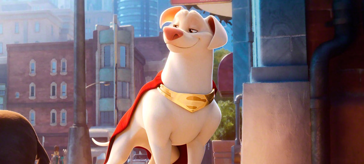 Filme animado da Liga dos Super Pets ganha fotos com Krypto, Batcão e mais
