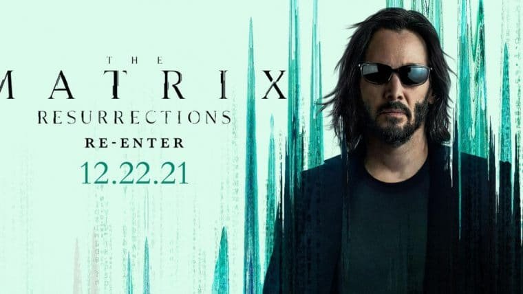 Novos cartazes apresentam o elenco principal de Matrix Resurrections