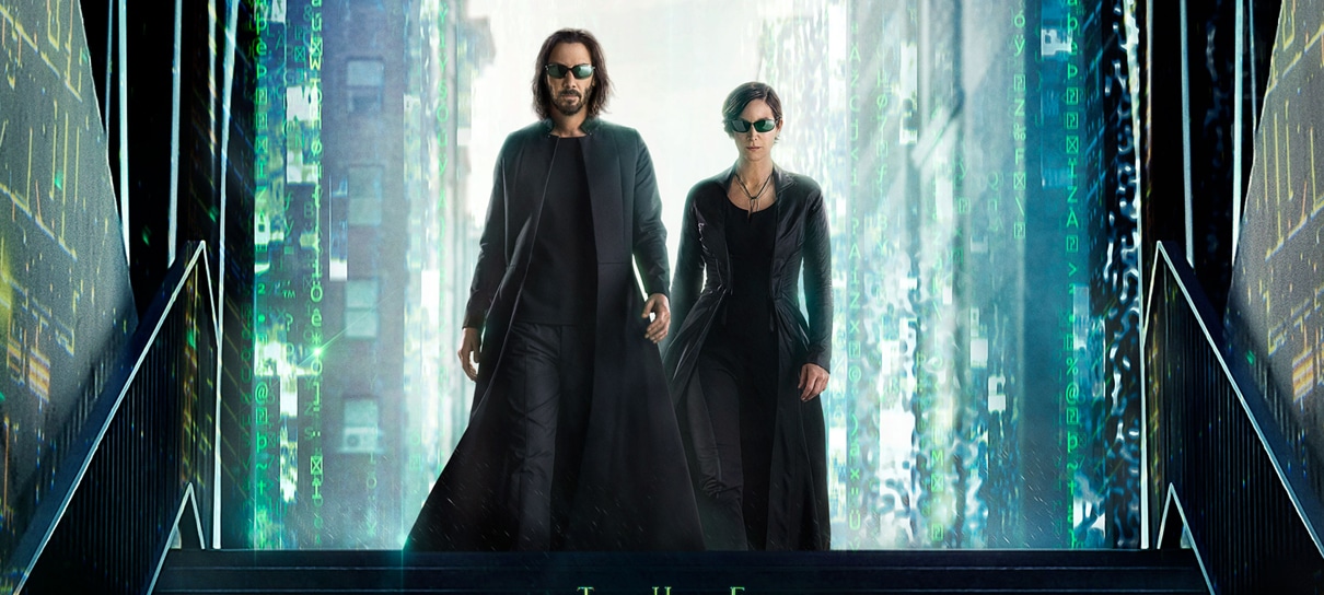 Neo e Trinity retornam em novo pôster de Matrix Resurrections