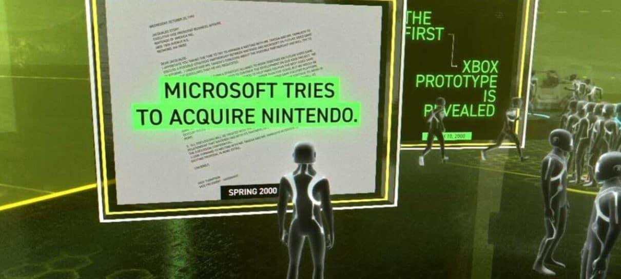 Microsoft divulga a carta da tentativa de compra da Nintendo de 20 anos atrás