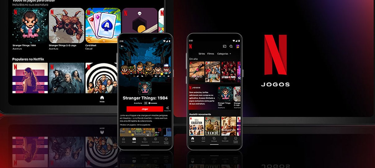 Netflix Games chega amanhã para celulares Android