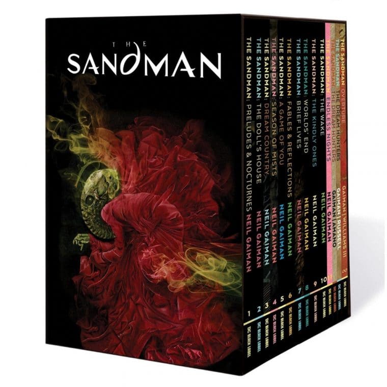 sandman é um dos produtos de coleções importadas de livros nerds do NerdBunker