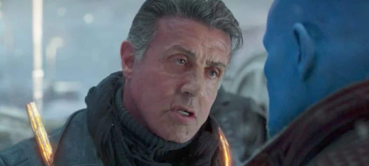 Sylvester Stallone indica retorno ao Guardiões da Galáxia vol. 3 em vídeo dos bastidores