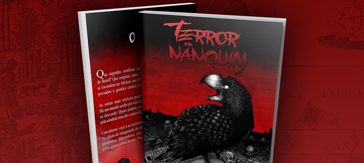 Terror em Nanquim, HQ baseada em fábulas brasileiras, busca financiamento coletivo