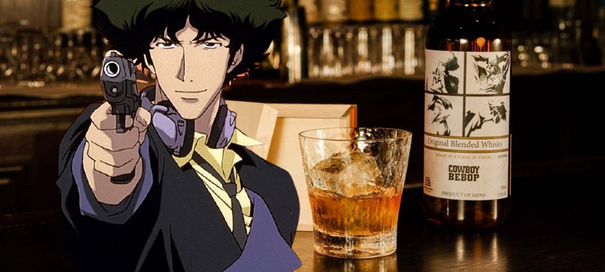 Cowboy Bebop ganha uísque e copo especiais no Japão