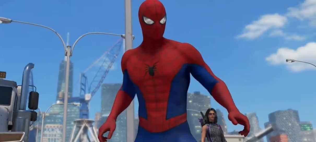 Vídeo de gameplay mostra Homem-Aranha de Marvel's Avengers em ação