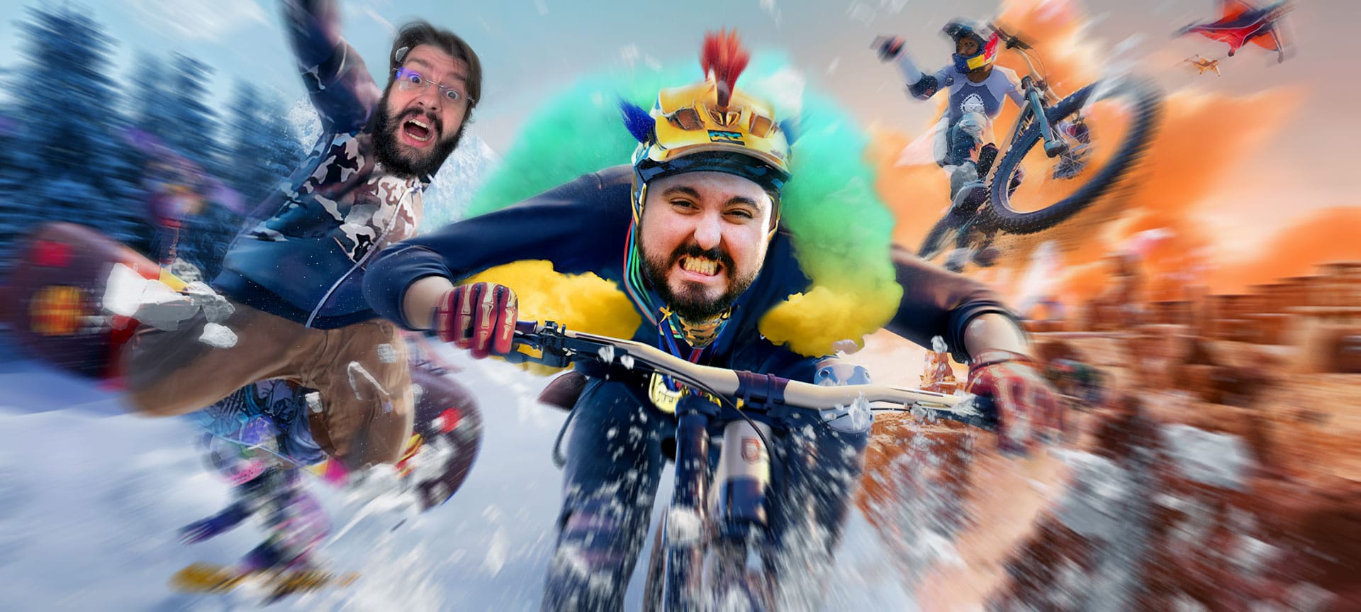 Riders Republic - Azaghal motivado a 80km/h