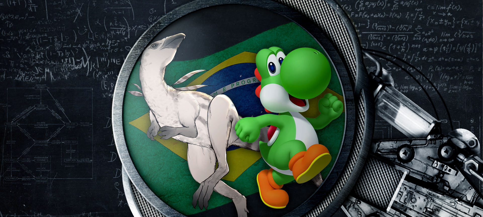 Yoshi e o fóssil roubado do Brasil