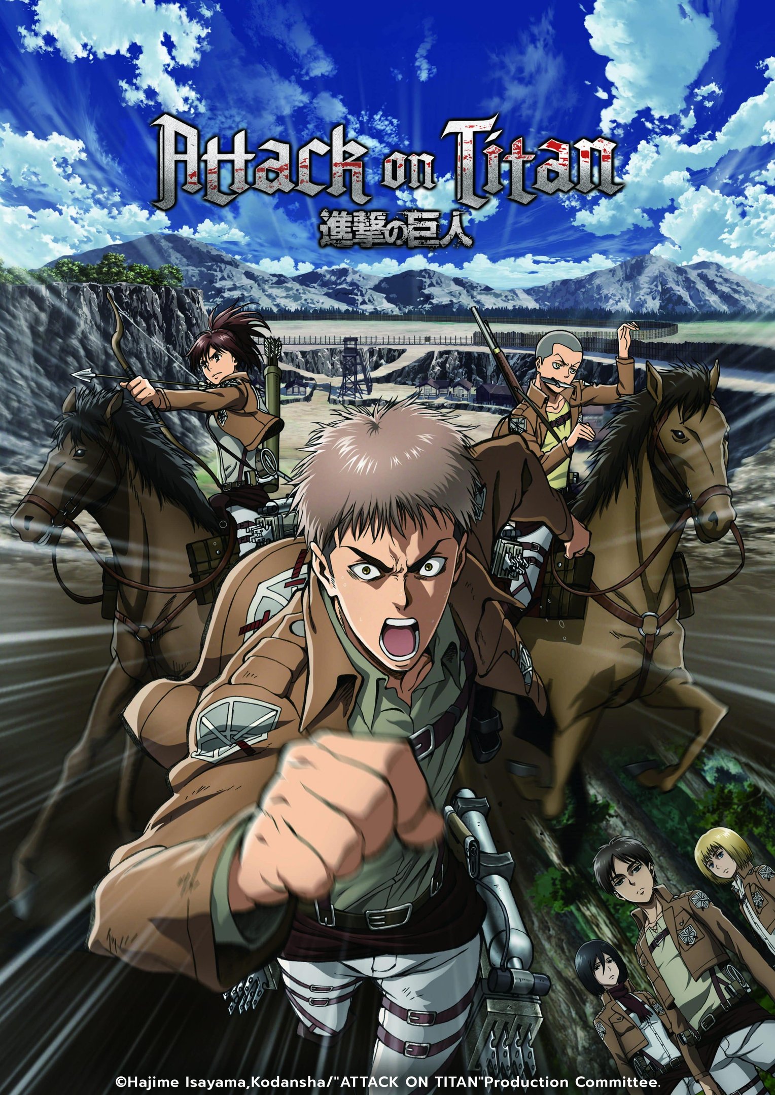 Funimation confirma Attack on Titan (Shingeki no Kyojin) dublado e