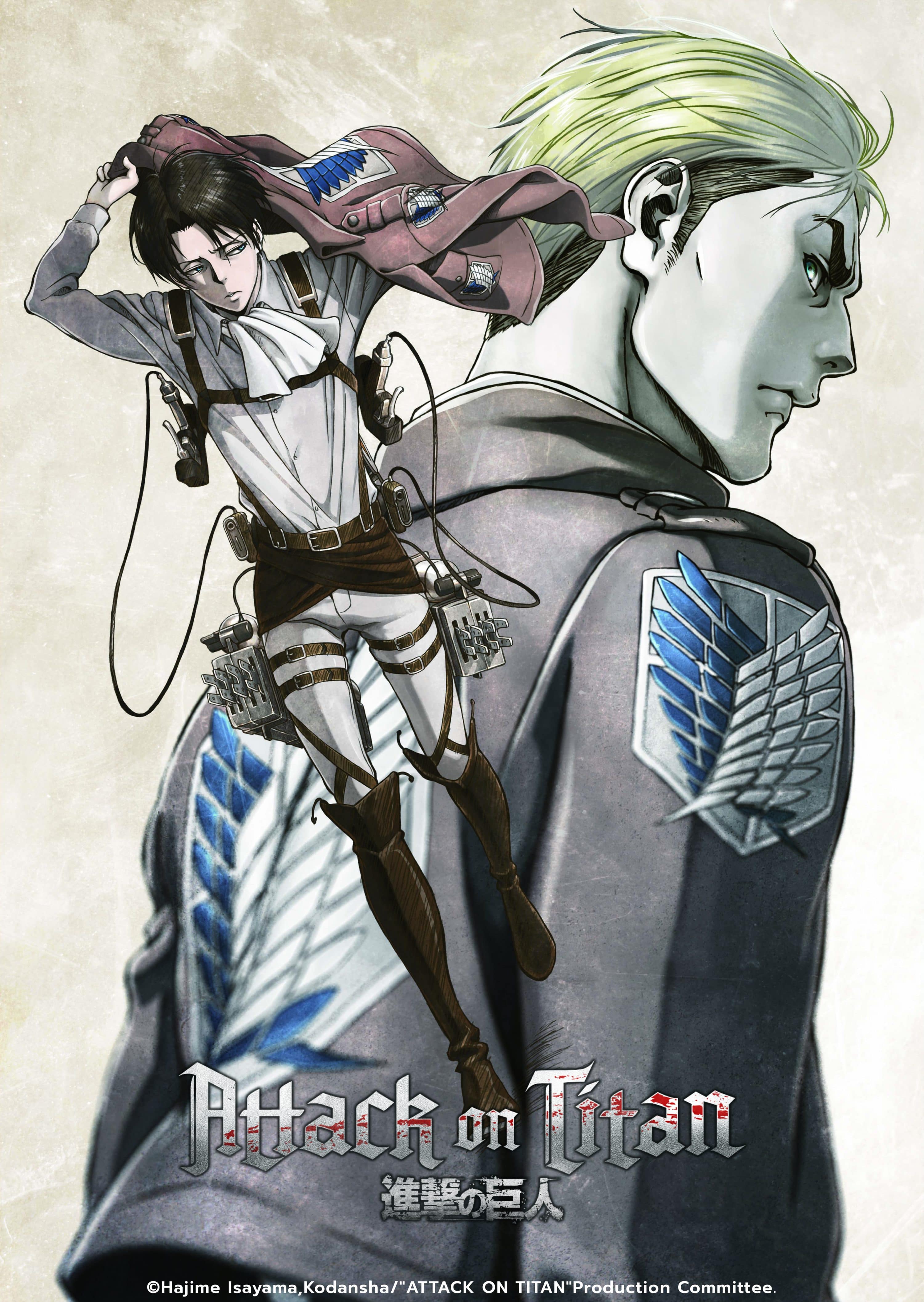 Attack on Titan  Visual inédito dos episódios finais destaca Jean