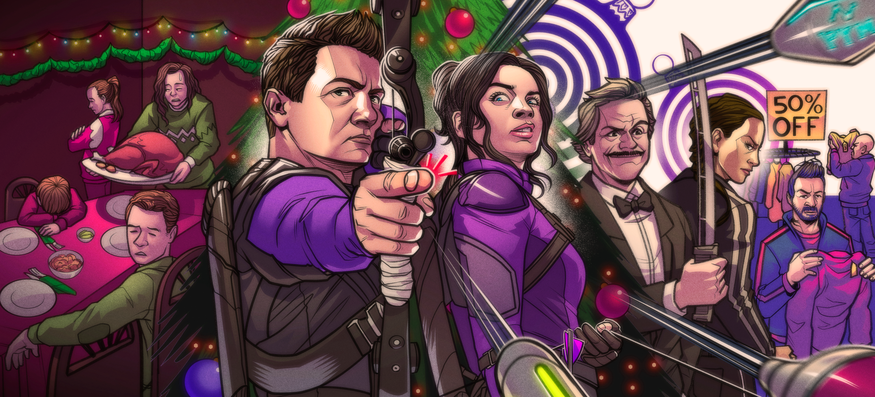 Capa do episódio Gavião Arqueiro: Natal fora do ninho