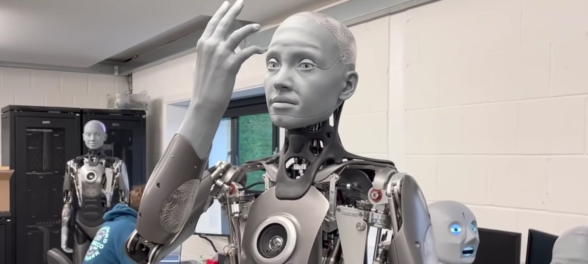 Engineered Arts apresenta robô com expressões faciais impressionantes
