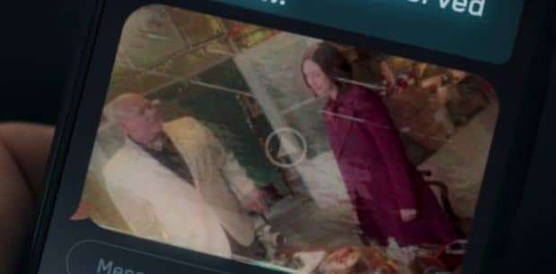 Foto incriminadora de Eleanor com o "Grandalhão"