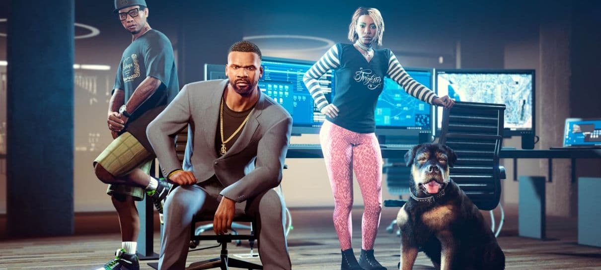 GTA Online anuncia DLC de história com Franklin, que se passa anos após GTA V