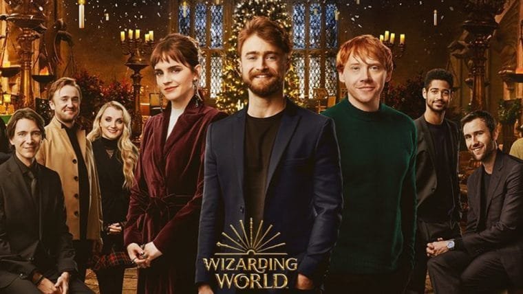 Especial de 20 anos de Harry Potter ganha pôster com elenco reunido