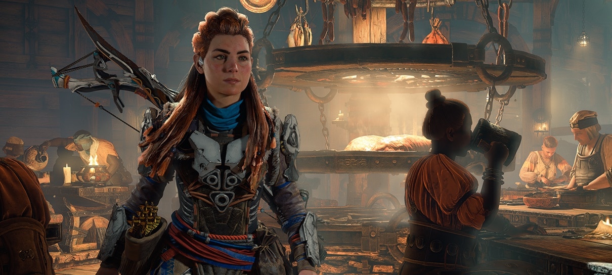 Horizon Forbidden West ganha novas imagens que destacam cenários