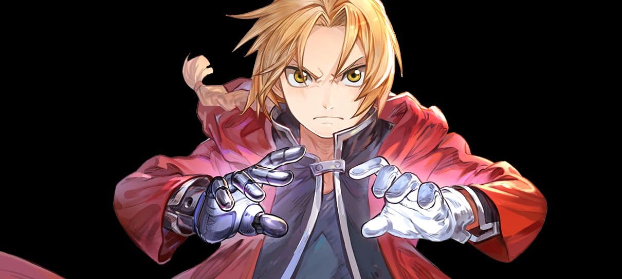 Jogo mobile de Fullmetal Alchemist ganha artes com Edward, Alphonse e Winry