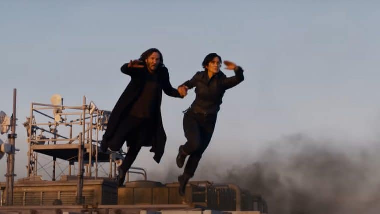 Keanu Reeves revela que saltou de prédio 19 vezes para cena de Matrix Resurrections