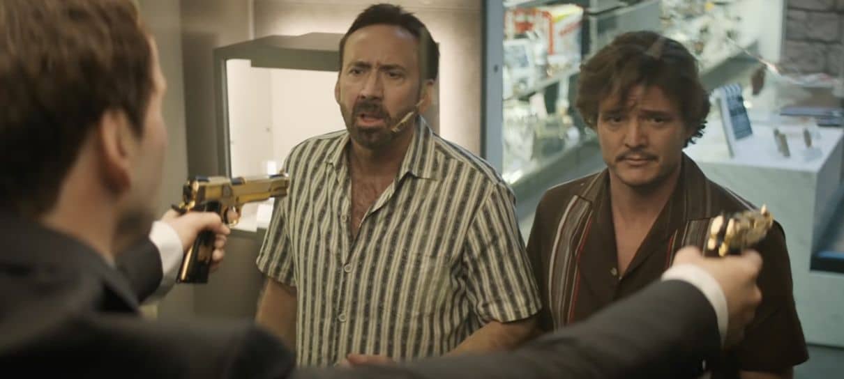 Nicolas Cage interpreta a si mesmo em trailer de O Peso do Talento