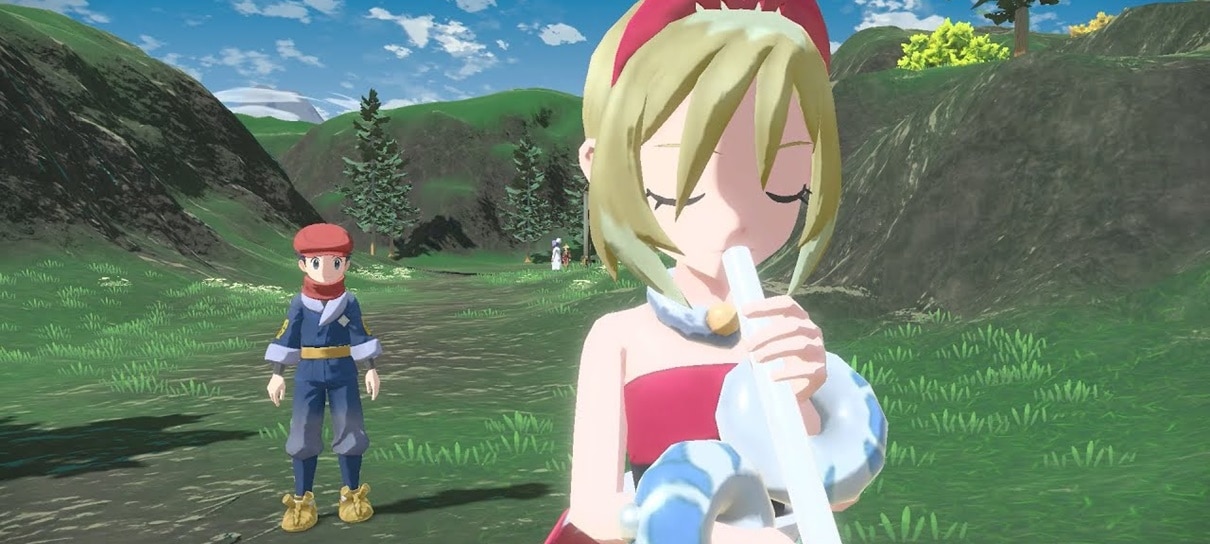 Novo trailer de Pokémon Legends: Arceus destaca clãs e mercadores