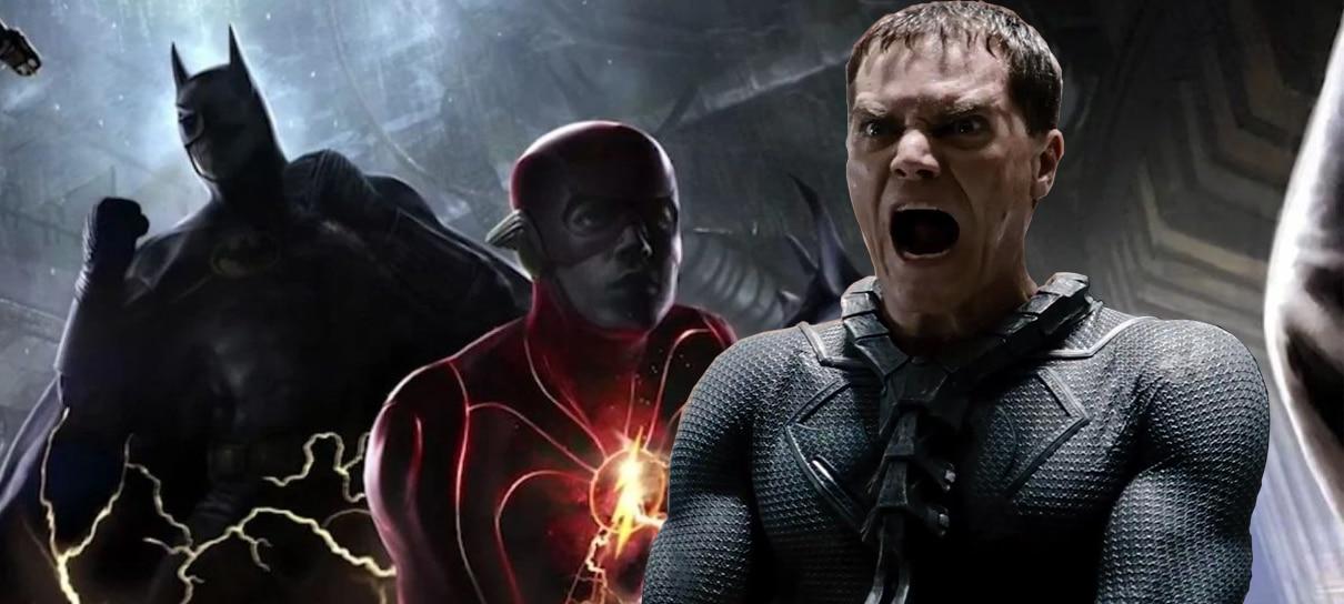 Filme solo do Flash pode ter retorno de Michael Shannon como General Zod