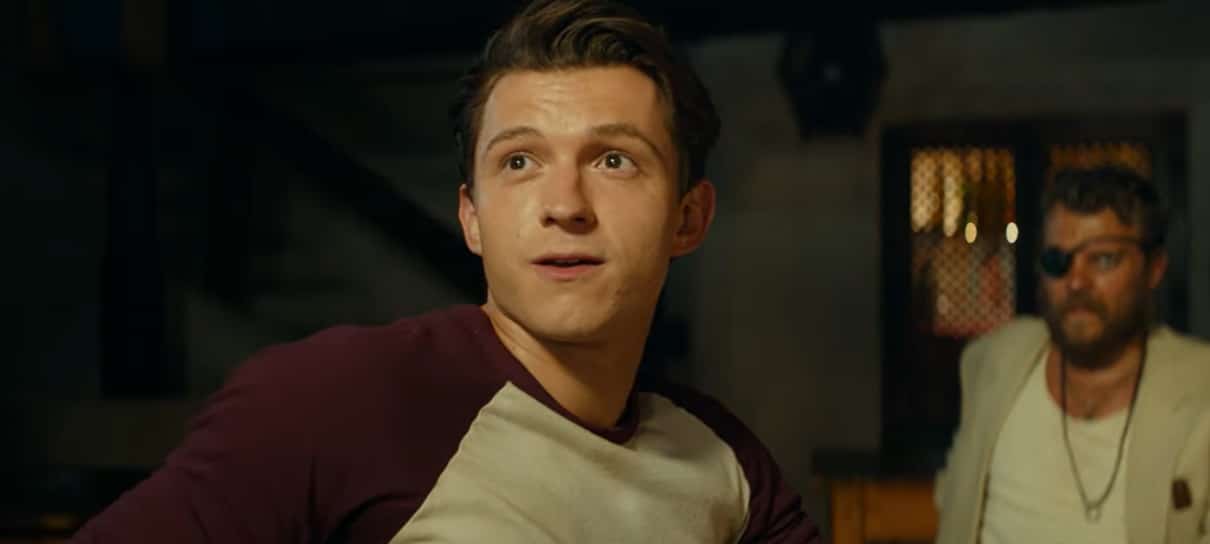 Filme de Uncharted ganha trailer com cenas de ação, piadas e Sully com bigode