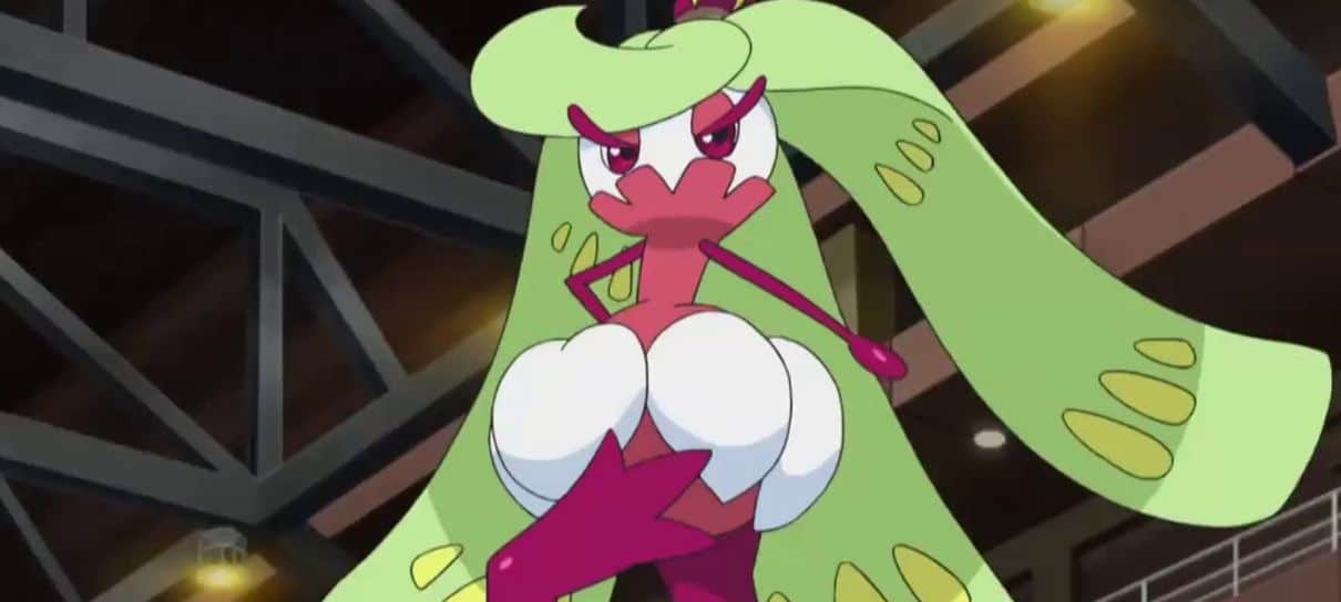 Tsareena é anunciado para Pokémon Unite