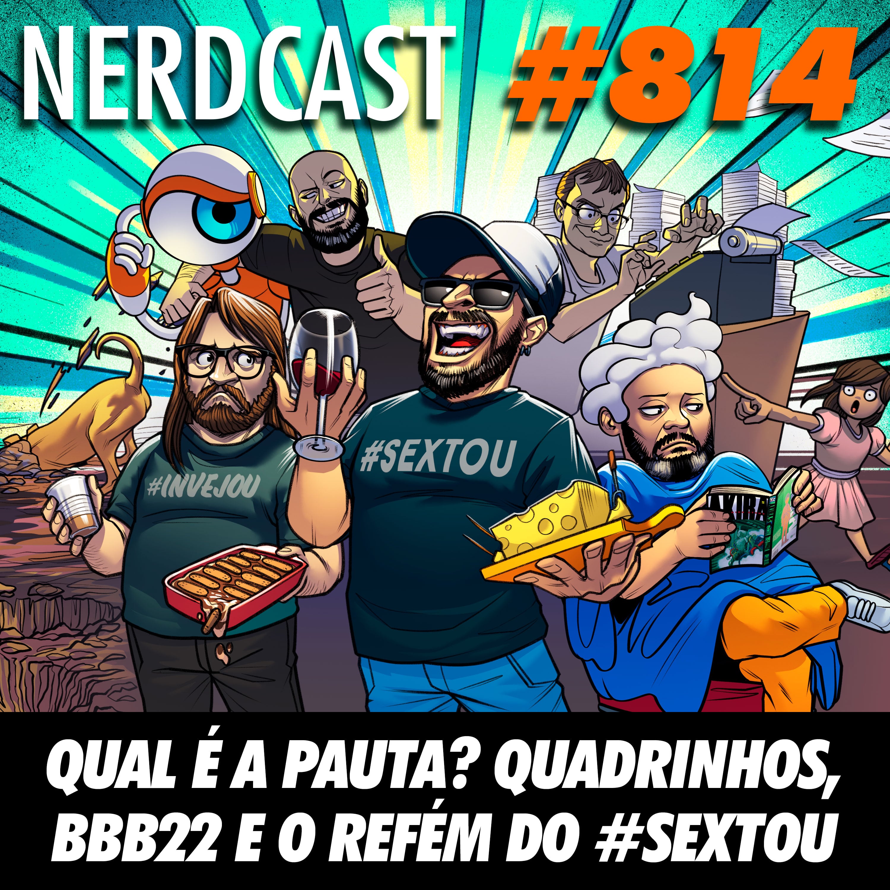 Qual é a pauta? Quadrinhos, BBB22 e o refém do #sextou