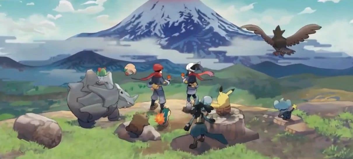 Vídeo 360º de Pokémon Legends: Arceus leva os jogadores para Hisui