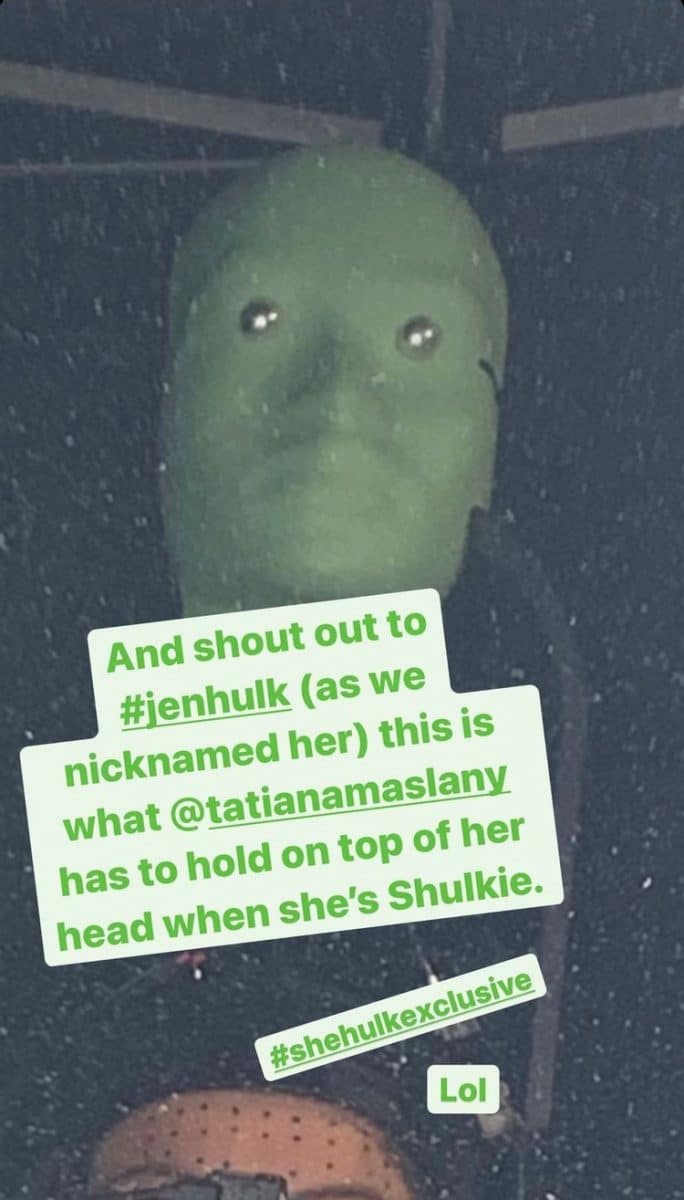 Imagem do set de Mulher-Hulk