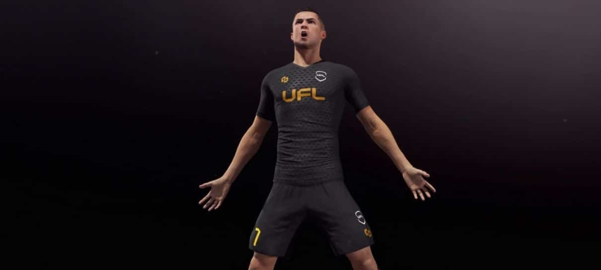 UFL, jogo de futebol grátis, tem gameplay revelado com Cristiano Ronaldo
